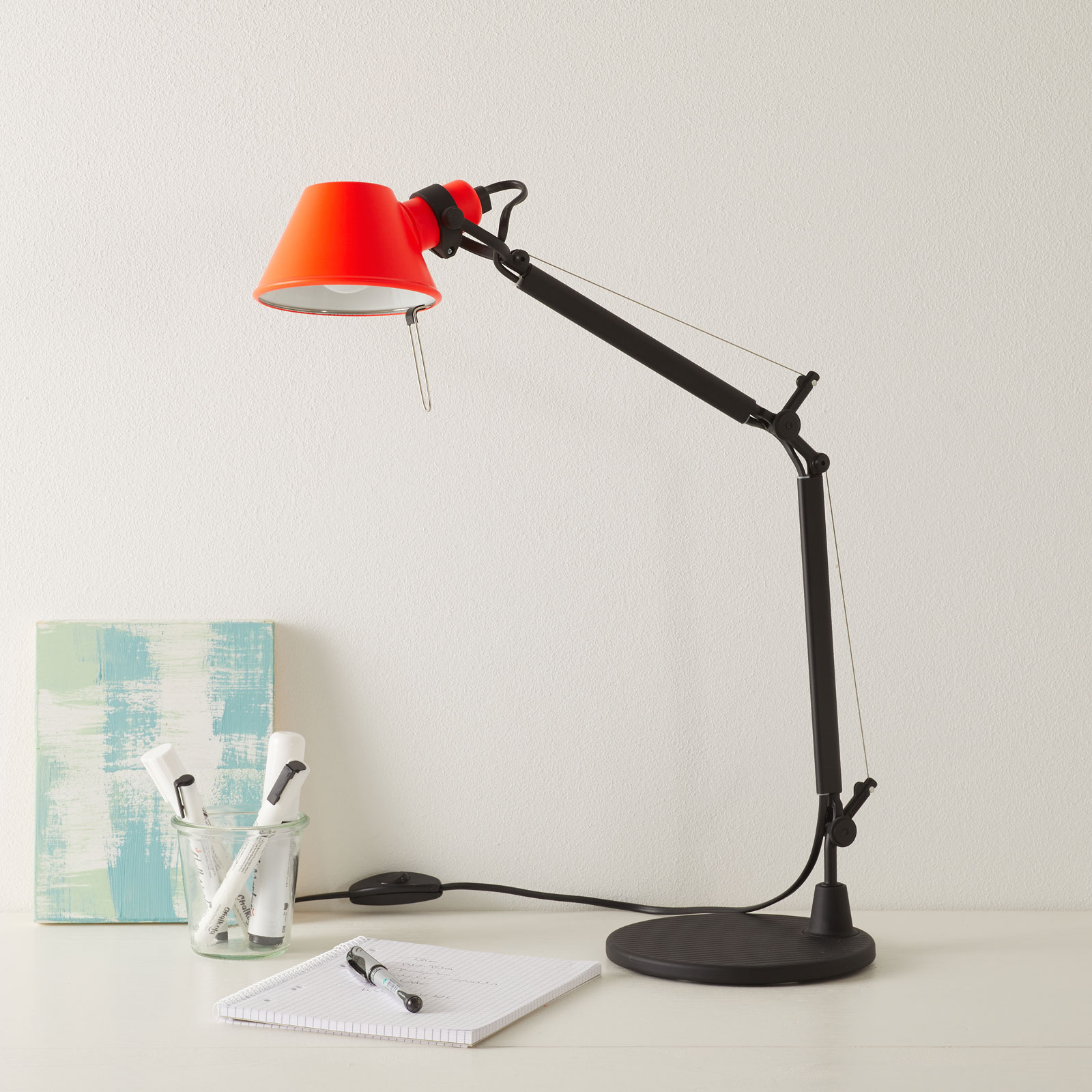 Artemide Tolomeo Micro Bicolor Schreibtischleuchte