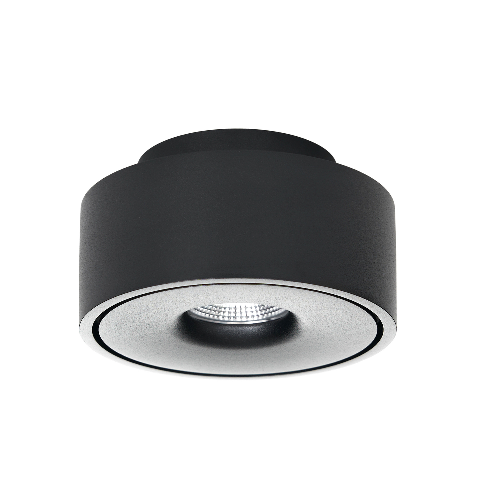 Candeeiro de teto giratório Arcchio Rotari LED, preto
