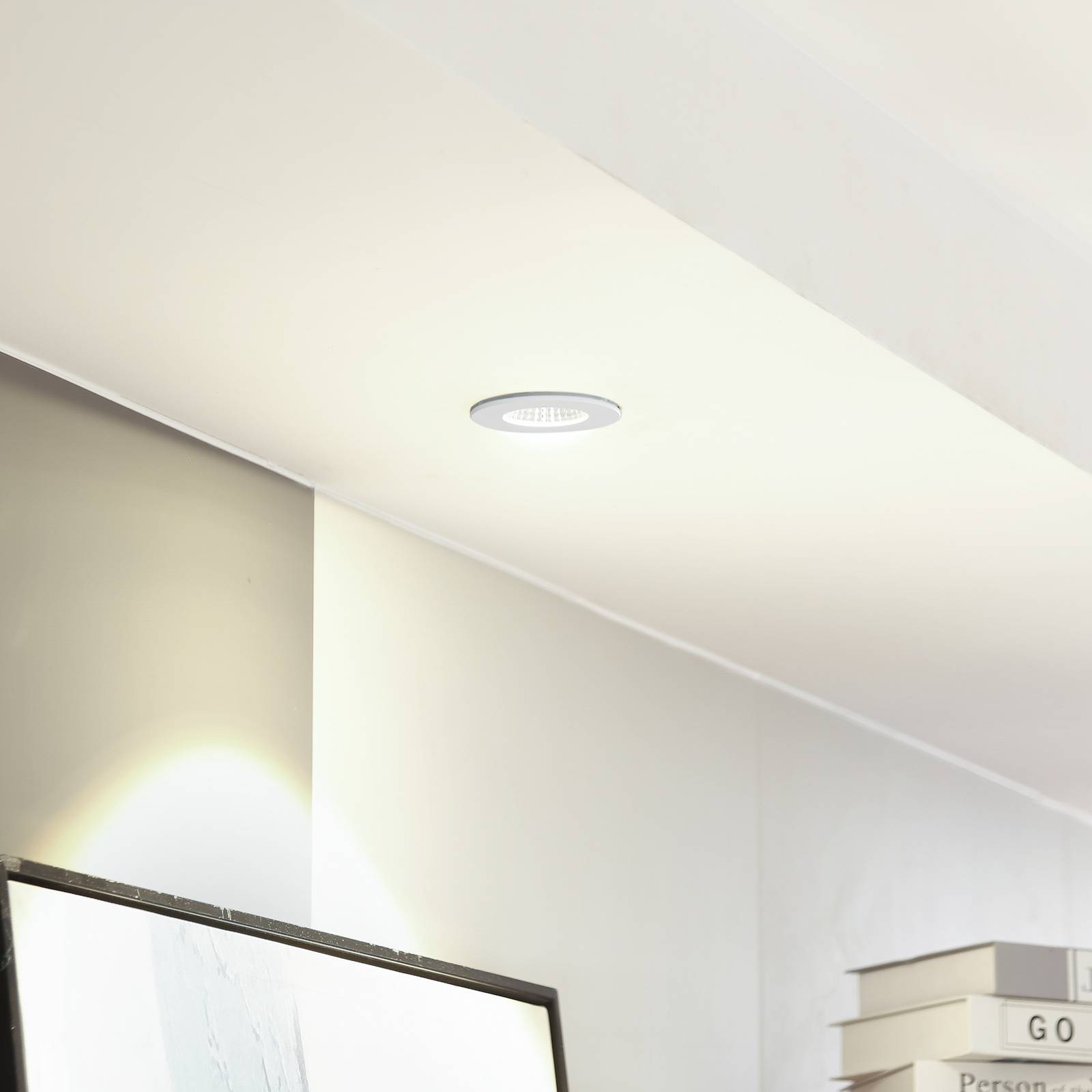 E-shop Arcchio LED stropné svietidlo Lirin, biele, 3 000 K