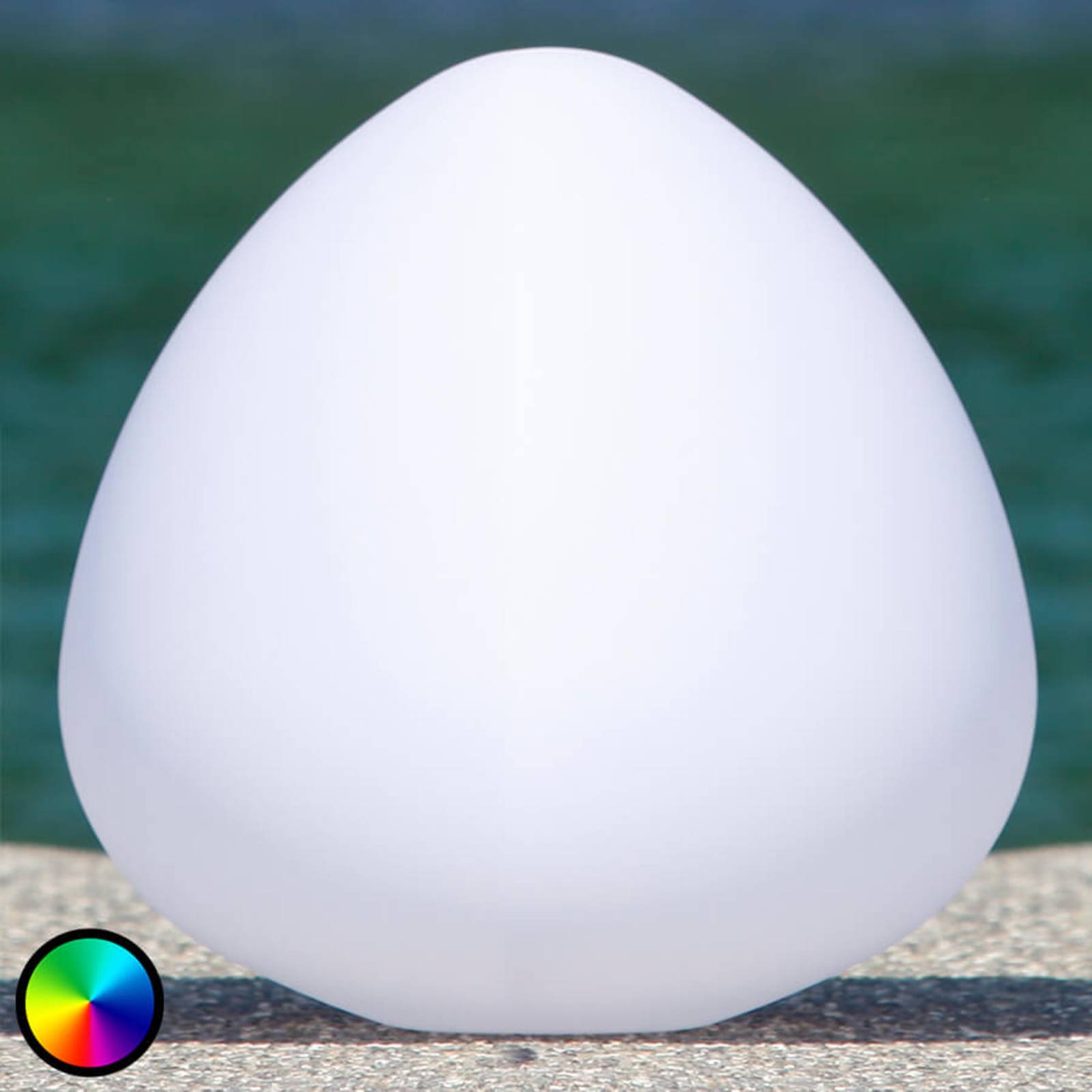 Smart&Green Stone XL dekorativ havelampe – styrbar