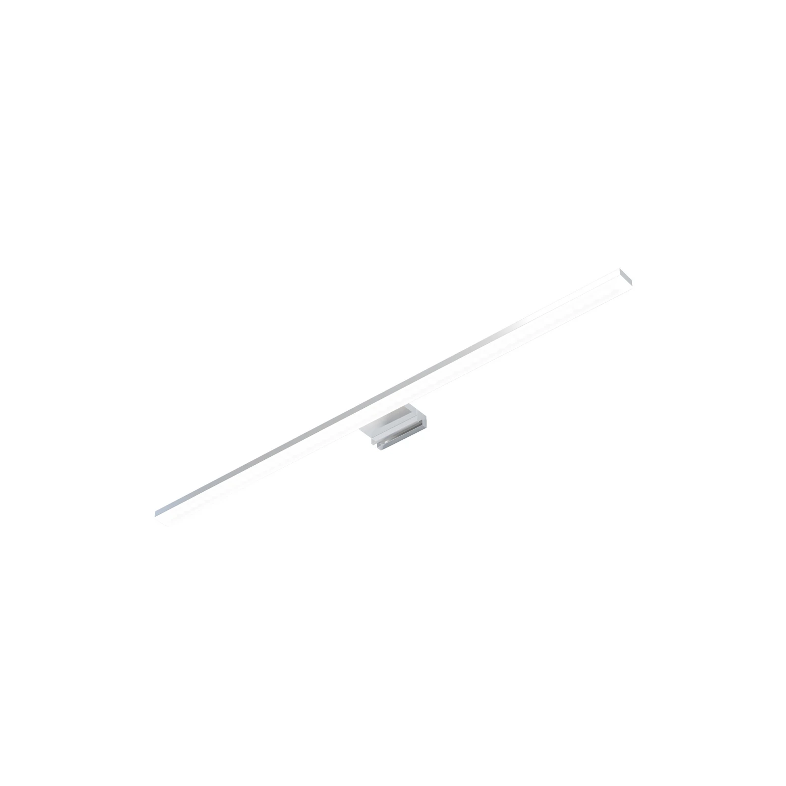 LED-Spiegelleuchte Triga IP44, chrom, 60cm, 4.000K