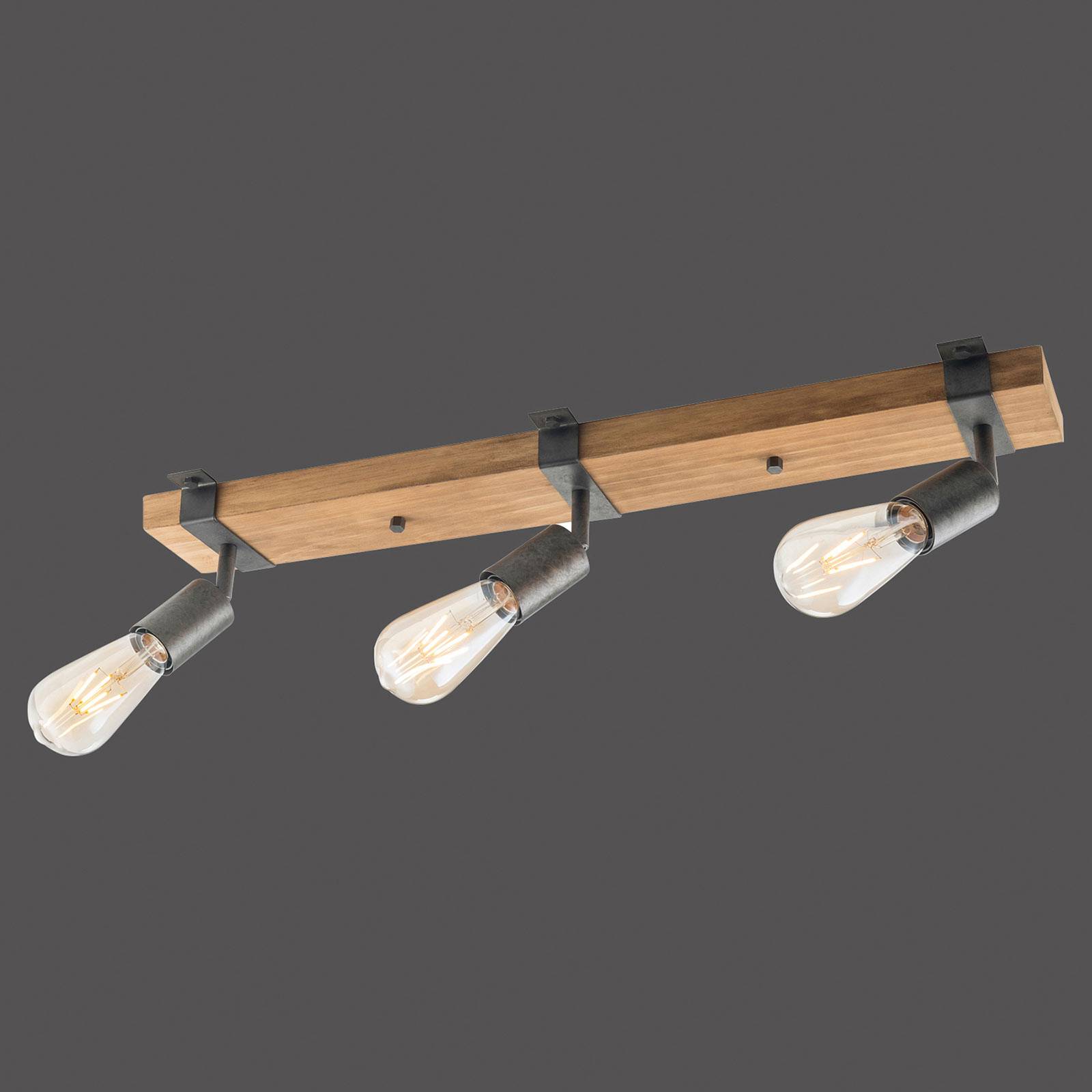 Plafondlamp Slat, zwenkbaar, 3-lamps