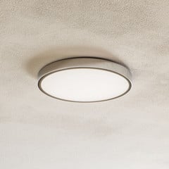Plafón LED Bully, cromo, Ø 24 cm