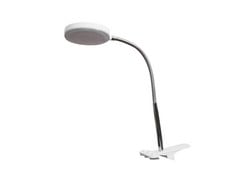 Milow LED Lampada con Morsetto Chrome/White - Lindby