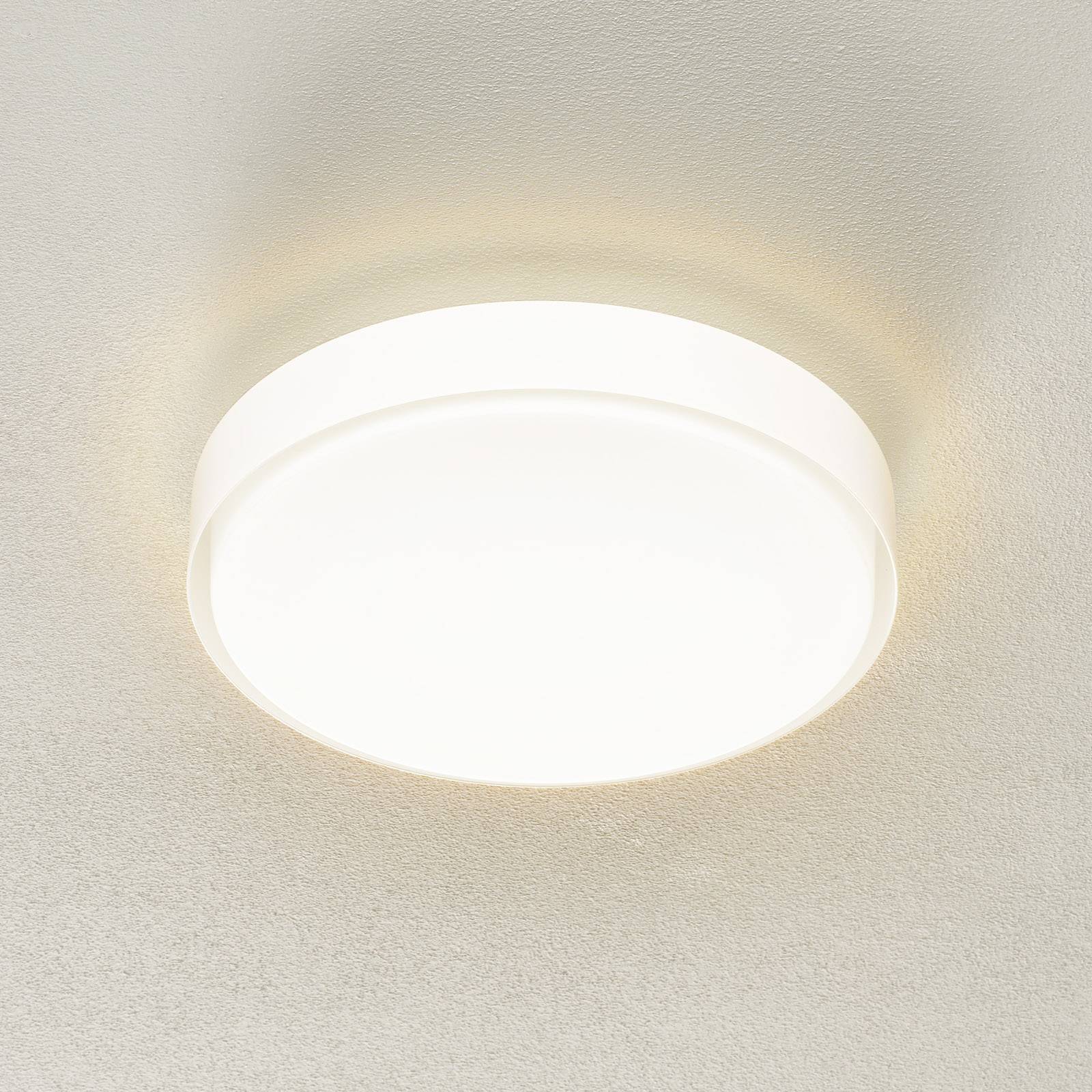 BEGA 34278 lampa sufitowa LED biała Ø 36 cm DALI