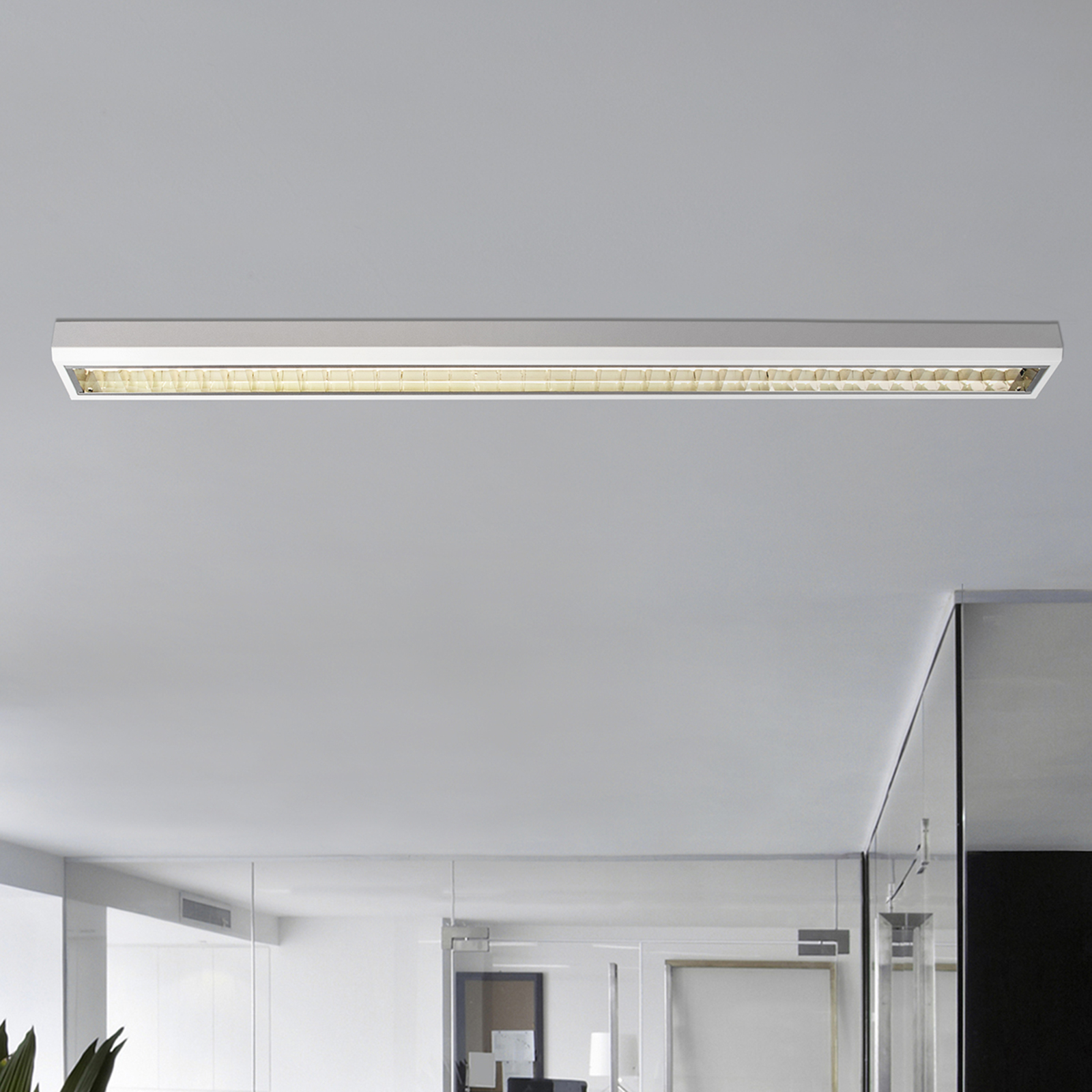 Luminaire à trame LED pour bureaux