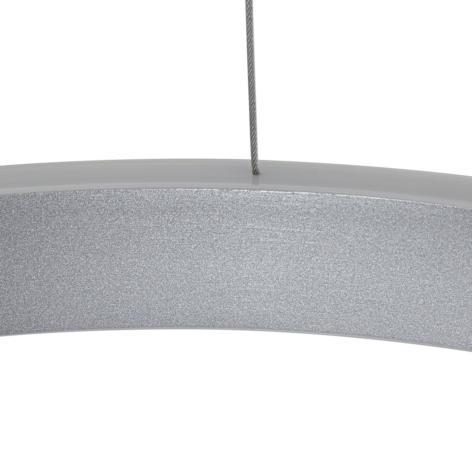 Lucande LED Pendant lamp Yonam, alu, Ø 60 cm
