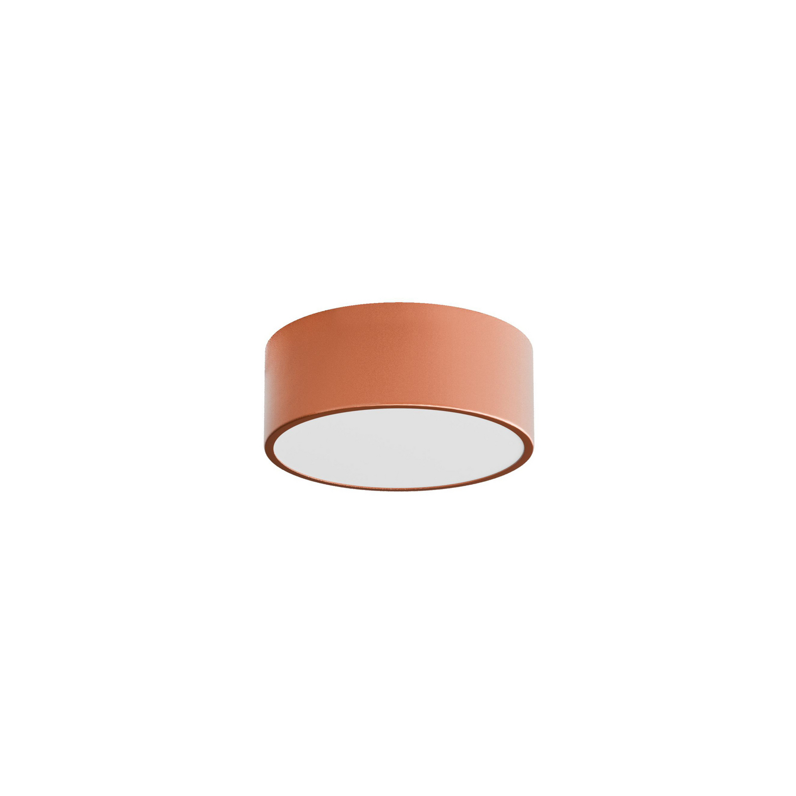 Deckenlampe Cleo 200, kupfer, Sensor, IP54, Ø 20 cm, Metall