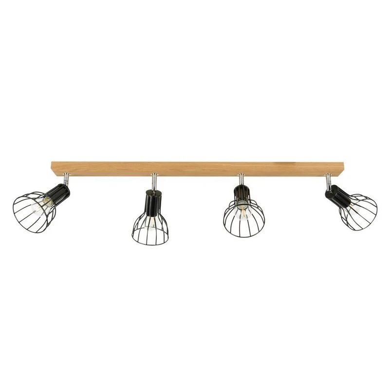 Envostar - Aria 4 Plafonnier Oiled Oak