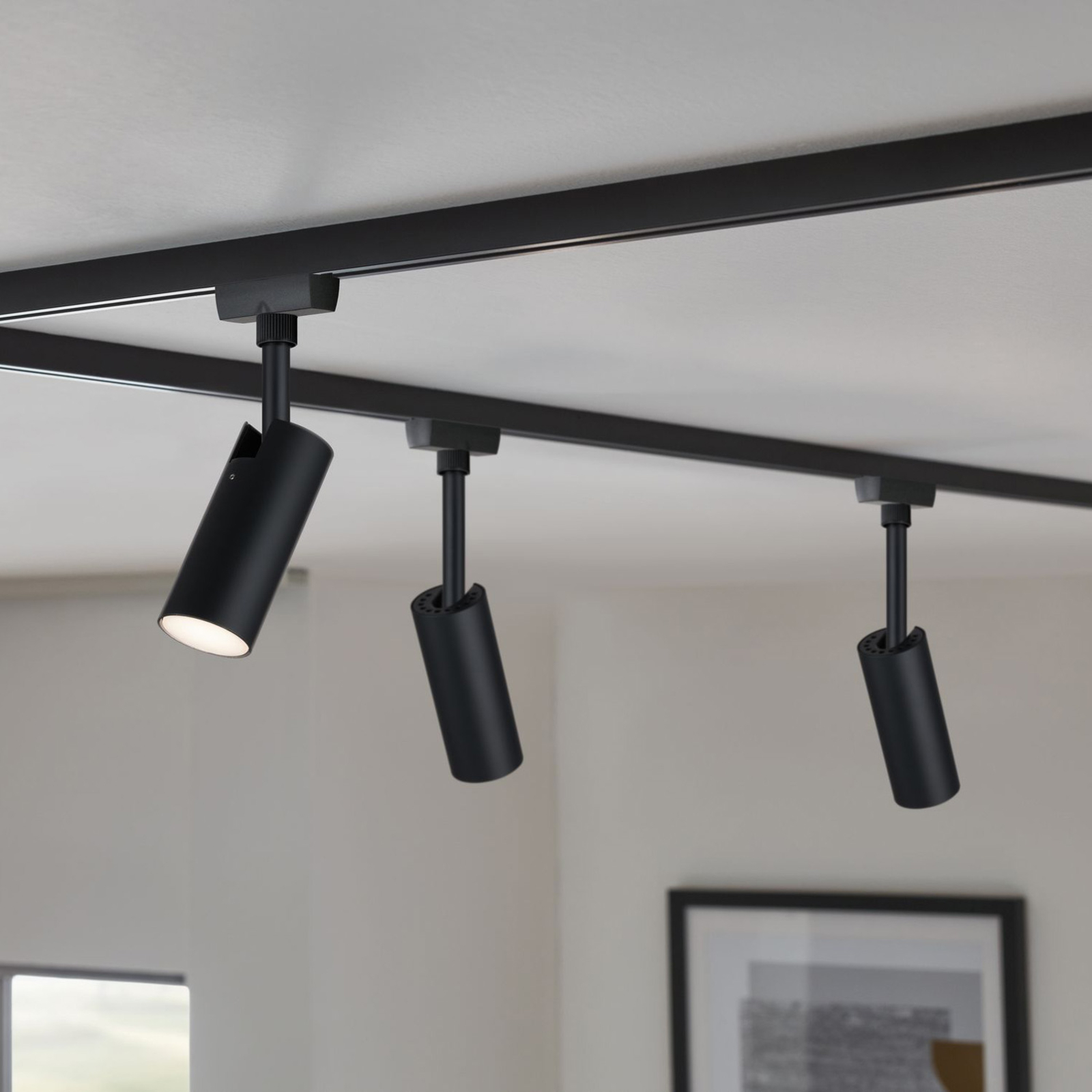 Paulmann URail LED-Spot Tubo schwarz