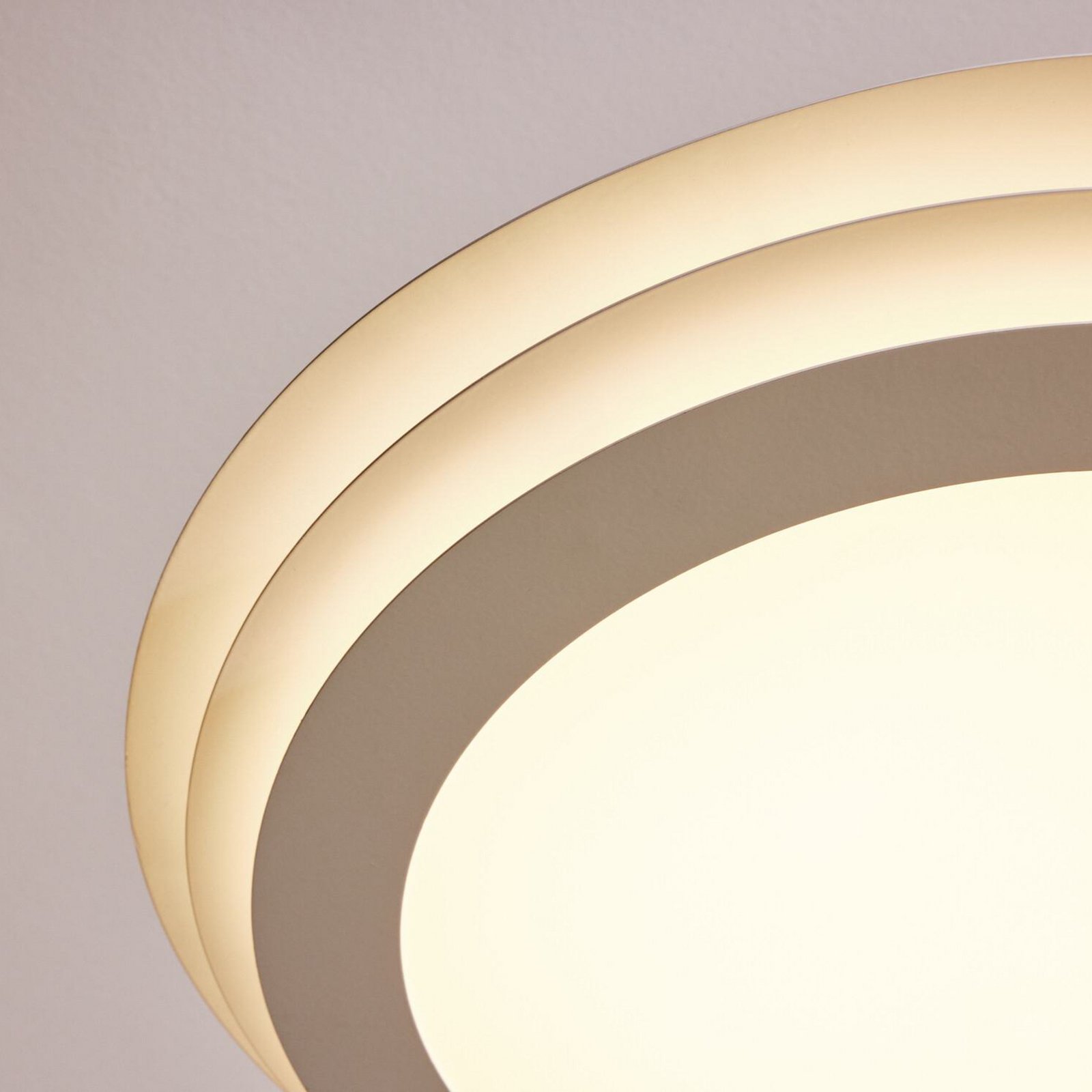 Lampa sufitowa LED OSRAM ORBIS SPIRAL LAYER, biała, Ø 50 cm