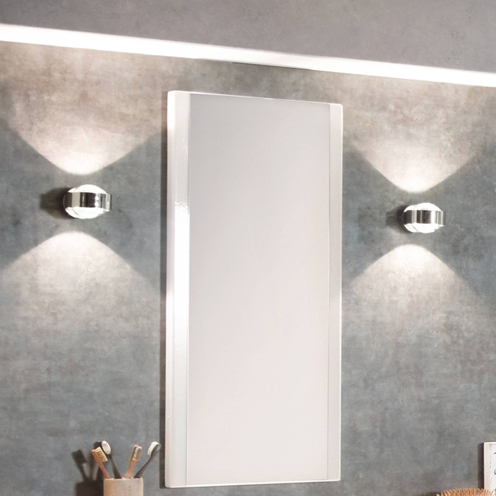 Image of Top Light Puk Mini Wall, G9, lentilles transparentes, chrome 
