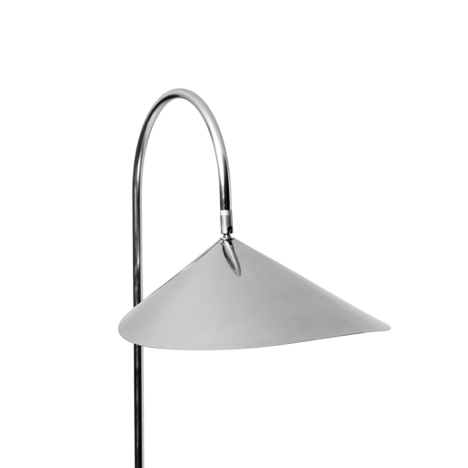 Lampadaire Arum, acier inoxydable / marbre, 136 cm - ferm LIVING Lampadaire Arum, acier inoxydable / marbre, 136 cm - ferm LIVING