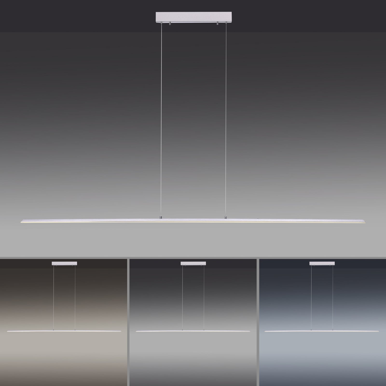 Lite LED-Hängeleuchte, diamond, 160 cm, CCT, dimmbar - PURE Lite LED-Hängeleuchte, diamond, 160 cm, CCT, dimmbar - PURE