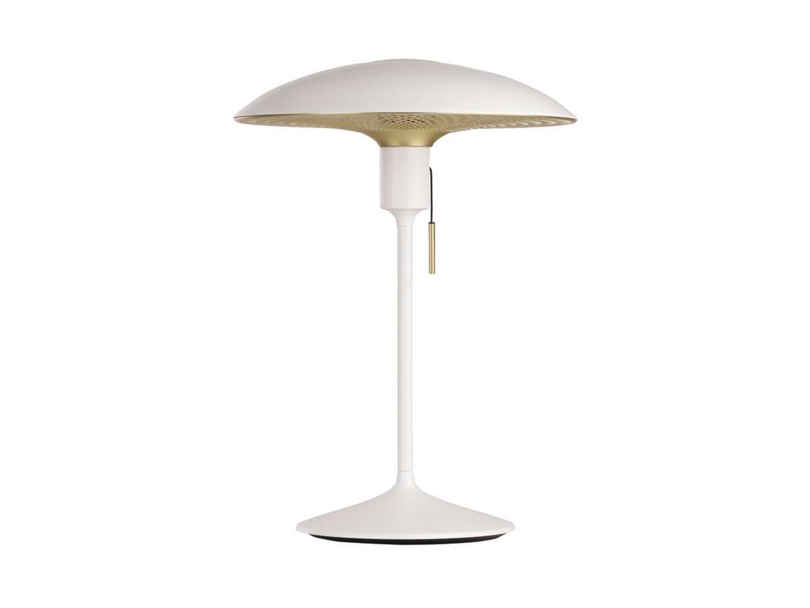 Manta Ray Candeeiro de Mesa White/Brass - UMAGE