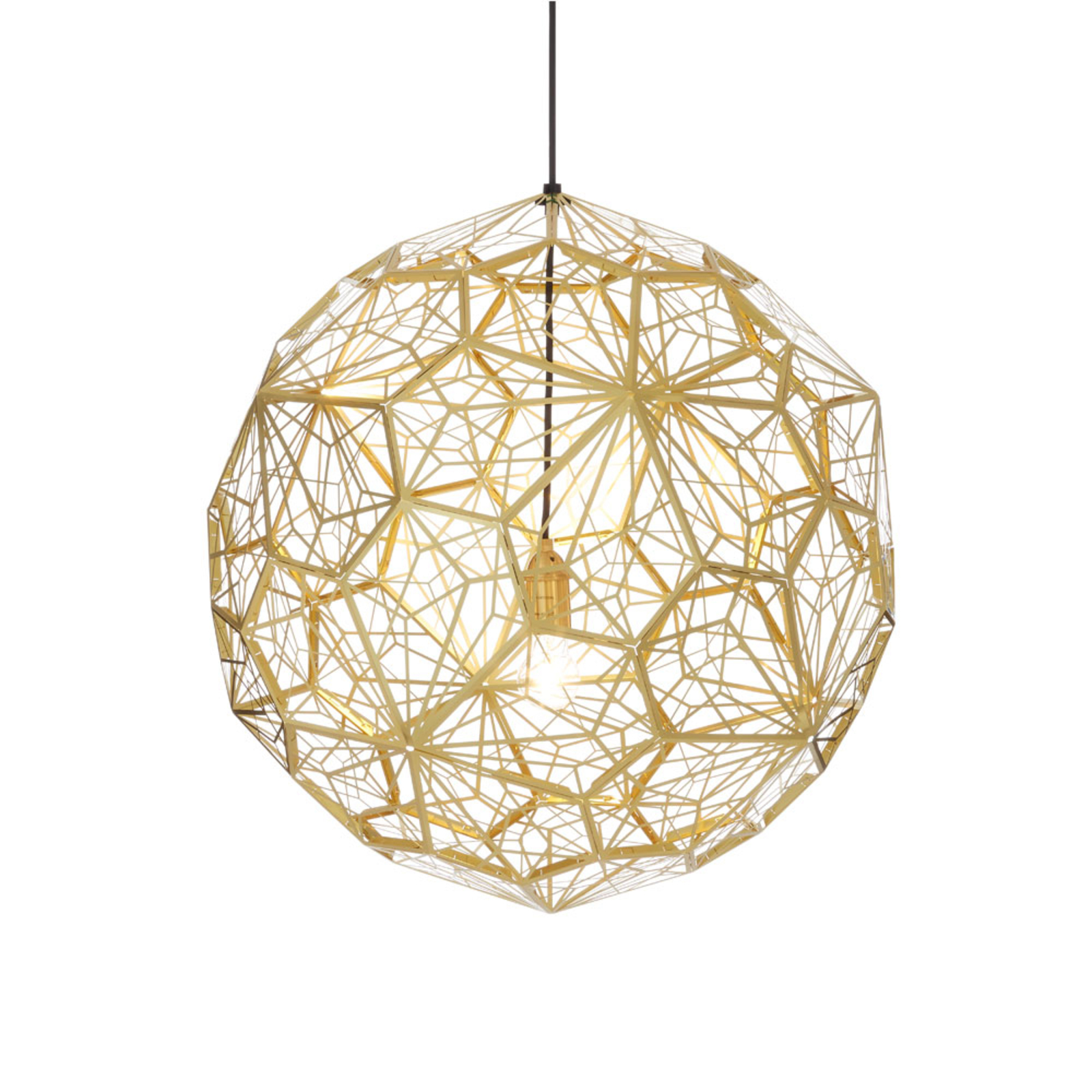 Etch Web Lustră Pendul Brass - Tom Dixon