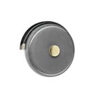 Applique murale LED Trip, gris cendré/gris, verre - DESIGN BY US