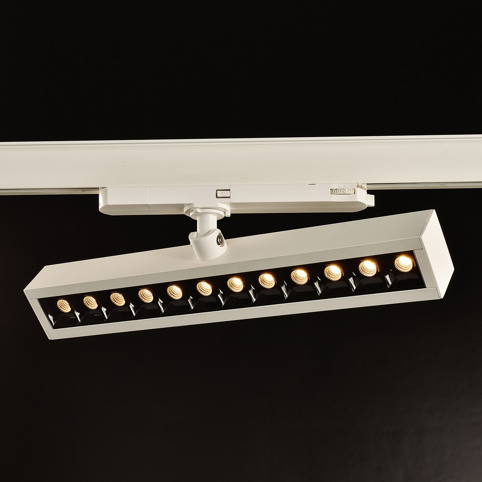 Arcchio Millay LED-3-Phasen-Schienenstrahler weiß