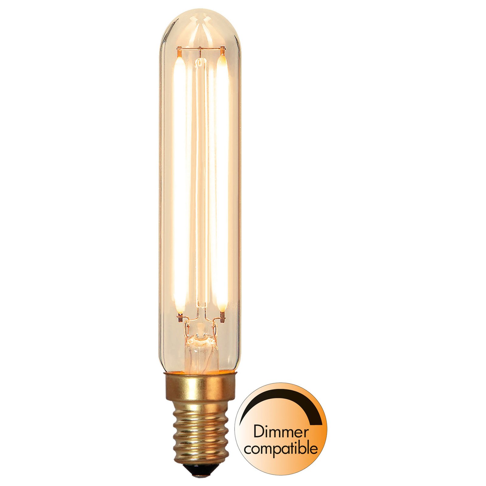 LED vamzdžio lempa E14 T20 11,5cm 2,5W 2200K, reguliuojamas apšvietimas