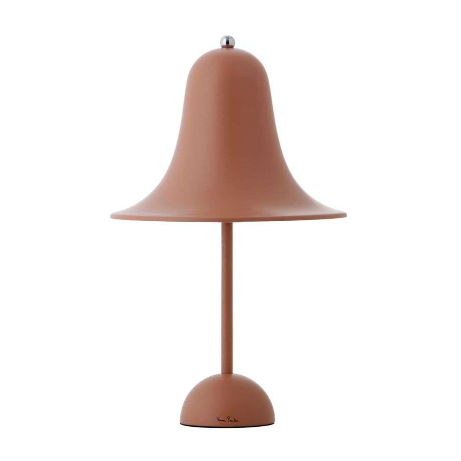 Pantop Lampă de Masă Ø23 Matt Terracotta - Verpan