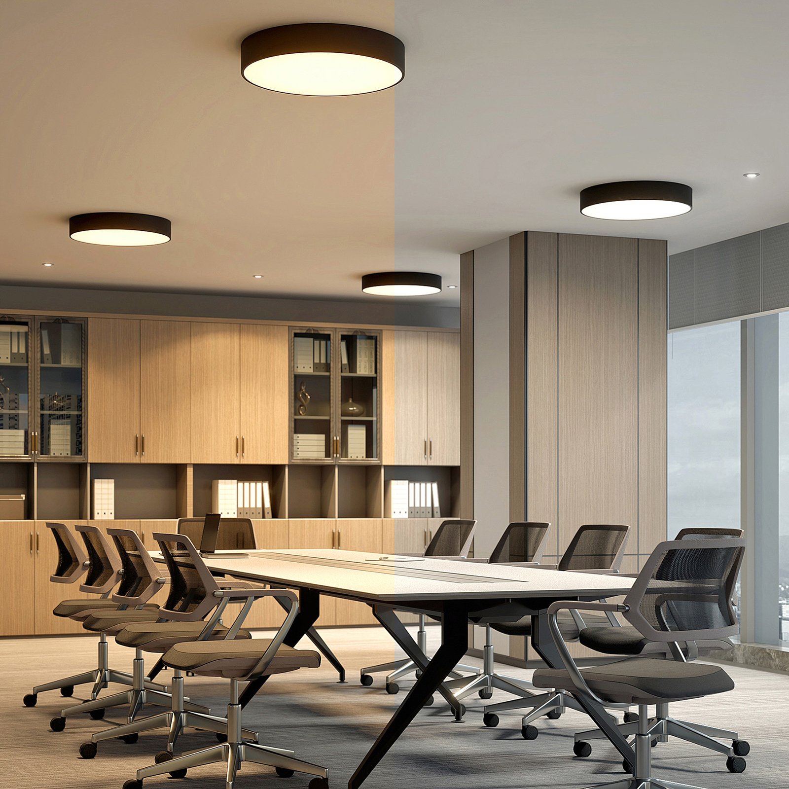 Noabelle LED Plafonieră Ø60 Black - Arcchio