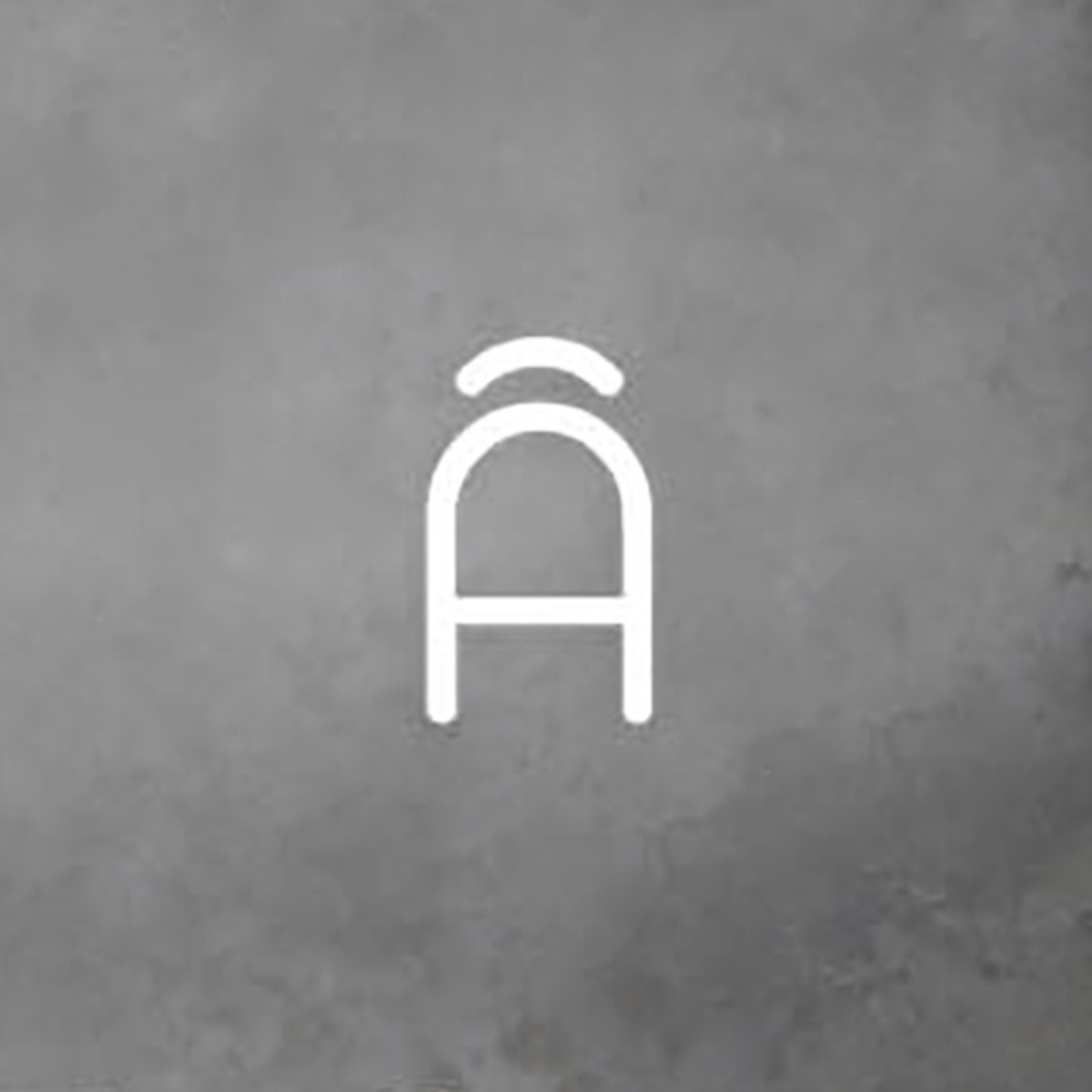 Artemide Alphabet of Light wall capital Ã, for Living / Dining Room, methacrylate, aluminium, 35 W, energy efficiency: A++, W: 65 cm, H: 116.2 cm