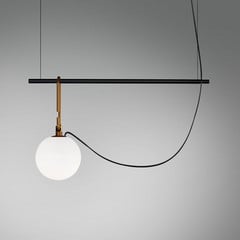 Artemide nh S1 14 -riippuvalaisin, 55 cm, Ø 14 cm