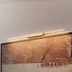 Quitani Lámpara para cuadros LED Tolu, níquel, ancho 138 cm