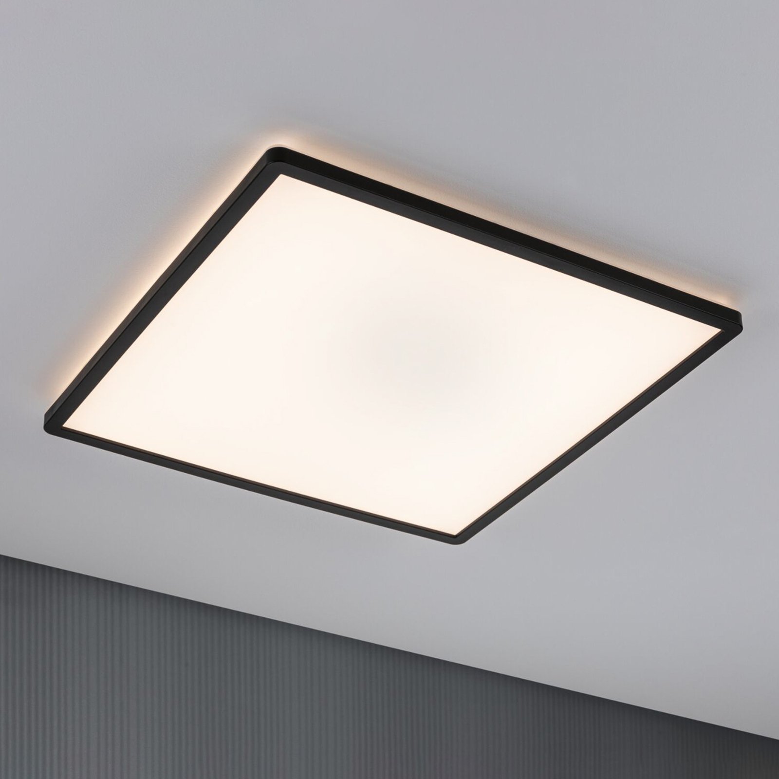 Paulmann Atria Shine LED panel 42x42cm fekete