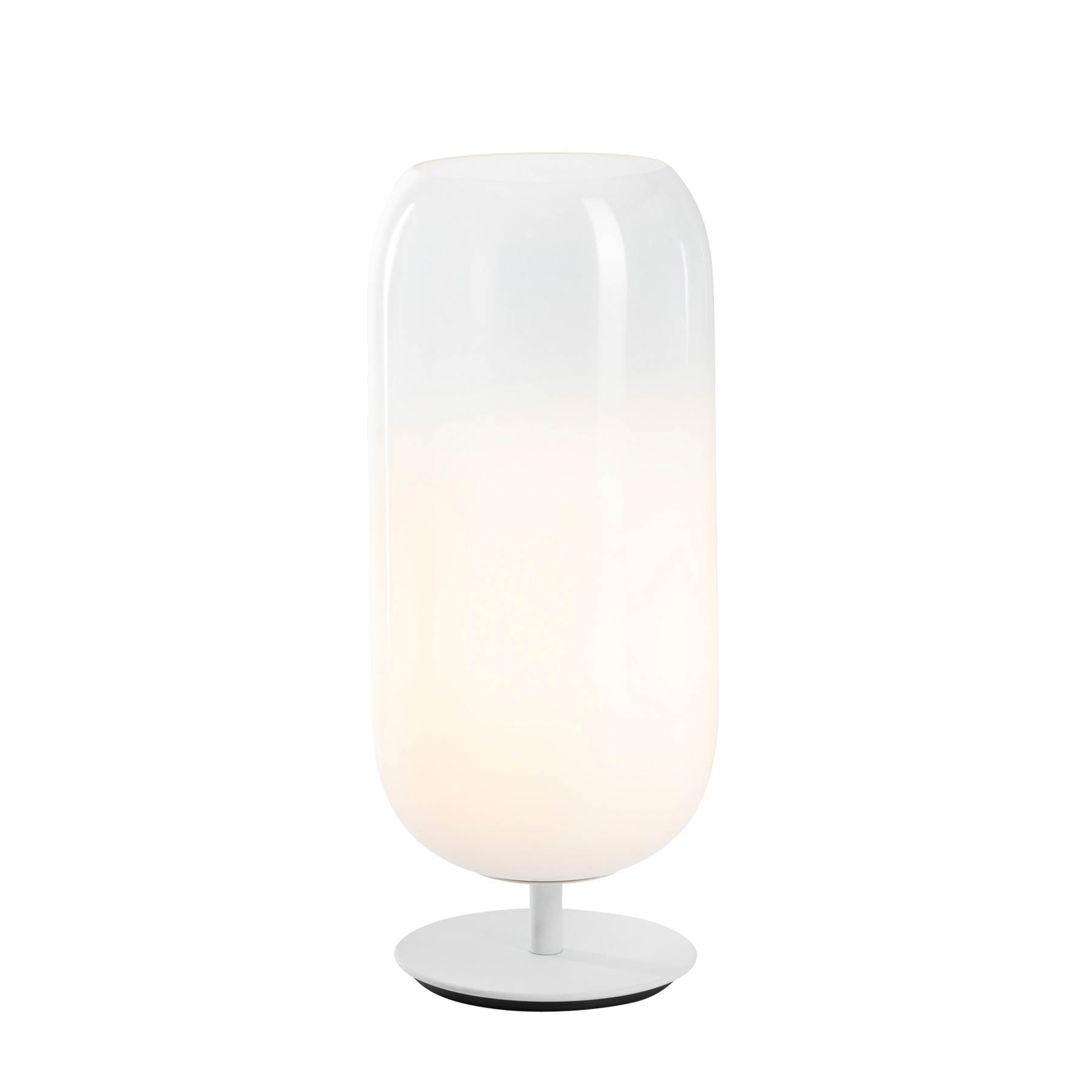 Artemide Gople Mini stolní lampa, bílá/bílá