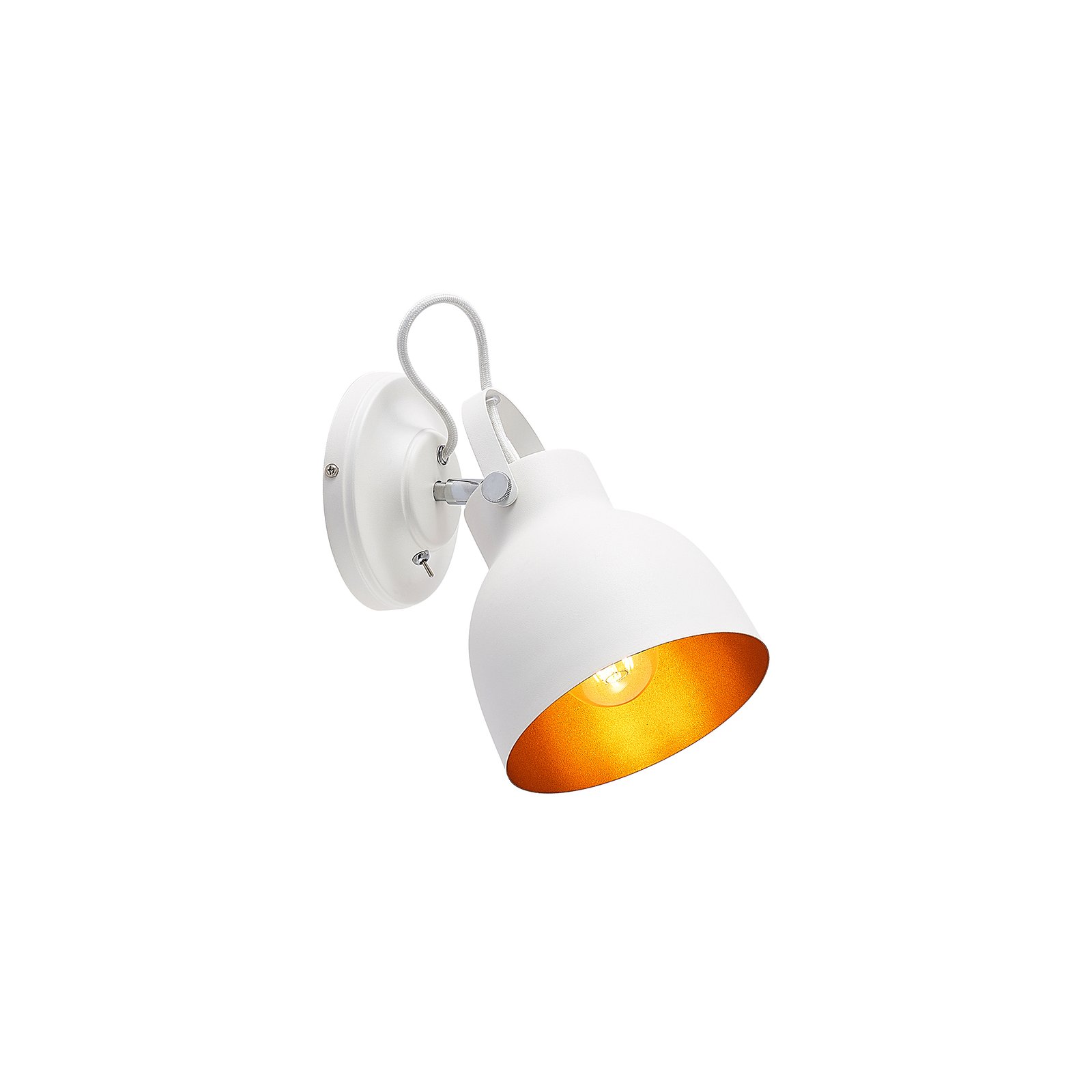 Adirta Lampa Ścienna White - Lindby