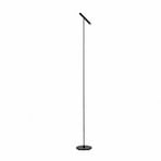 Tutua LED-Stehleuchte, Sensordimmer, schwarz - PURE