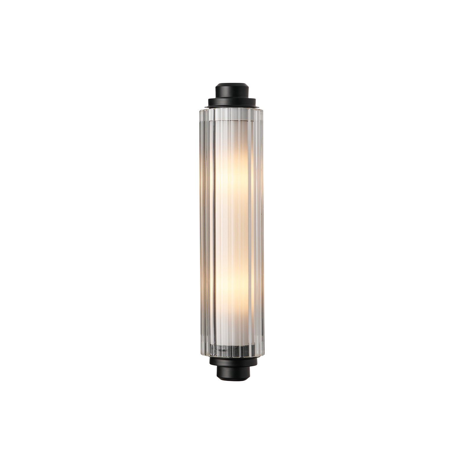 Nimal Double Aplică de perete, negru, IP44, plastic, metal - Nordlux