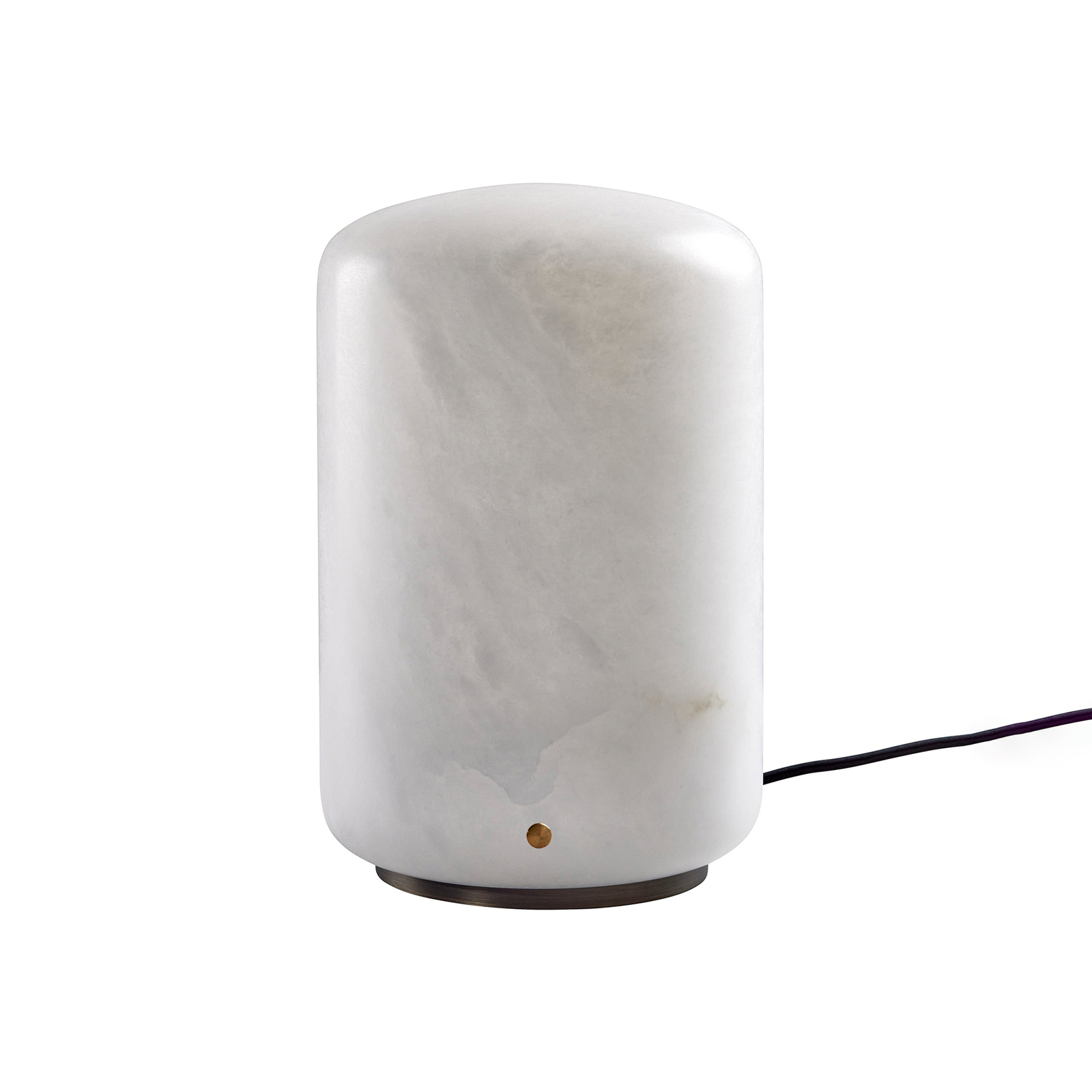 Capsule LED pöytävalaisin alabasteri Korkeus 19.5cm