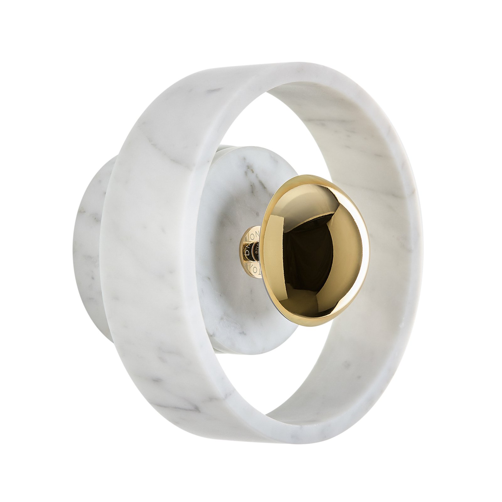 Stone Aplique de Pared White/Gold - Tom Dixon