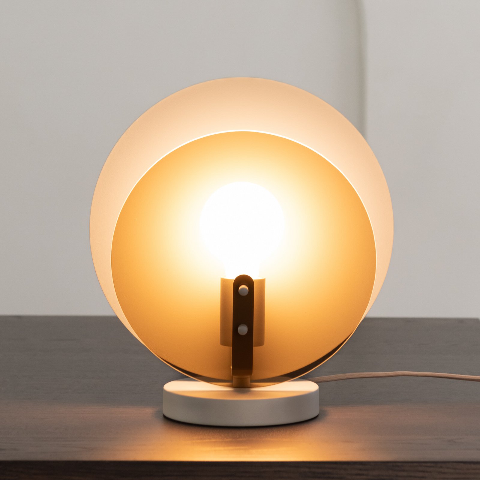 IT'S ABOUT ROMI Tischlampe Toledo, amber, Höhe 33 cm