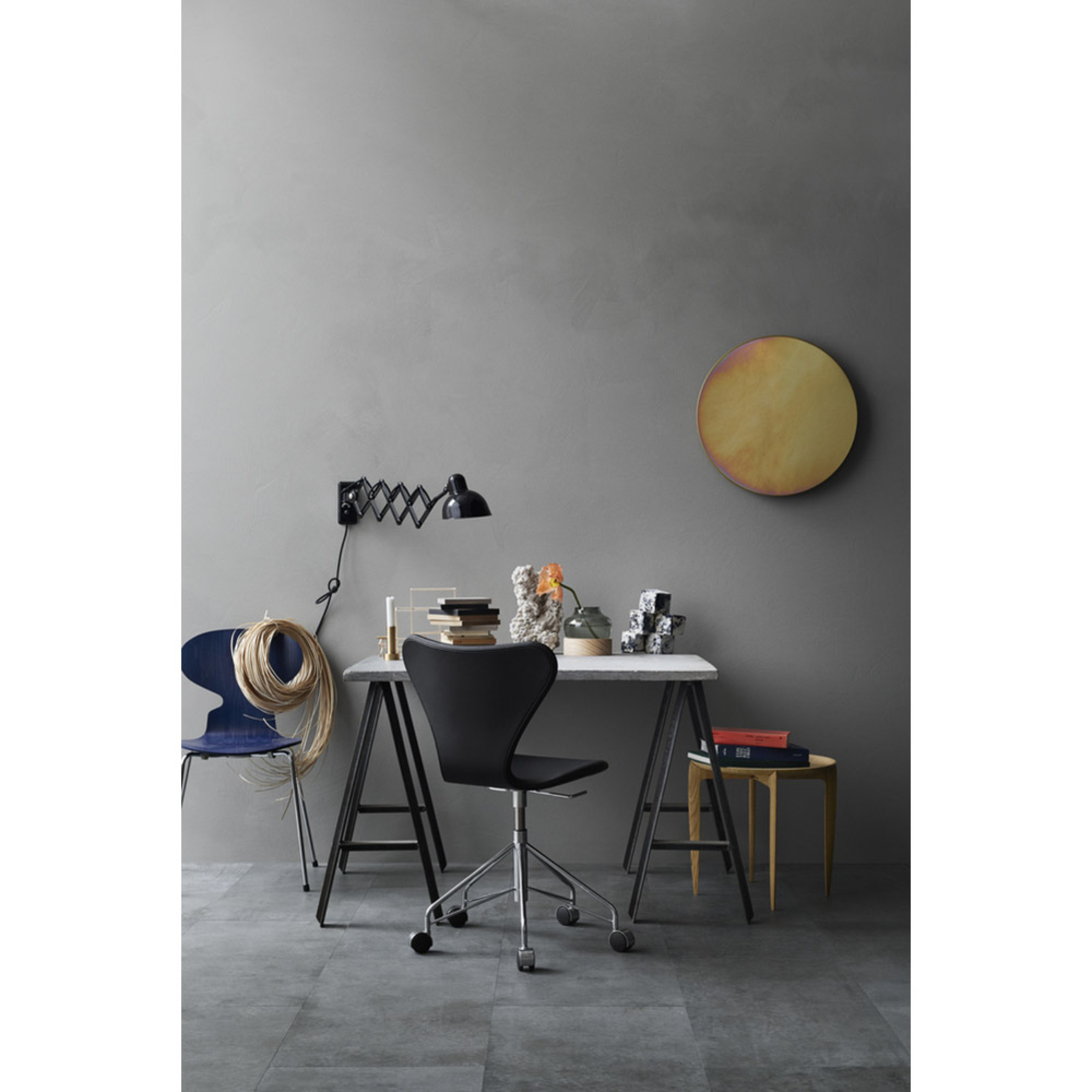 KAISER idell™ 6718-W Applique da Parete Allungabile Nero - Fritz Hansen