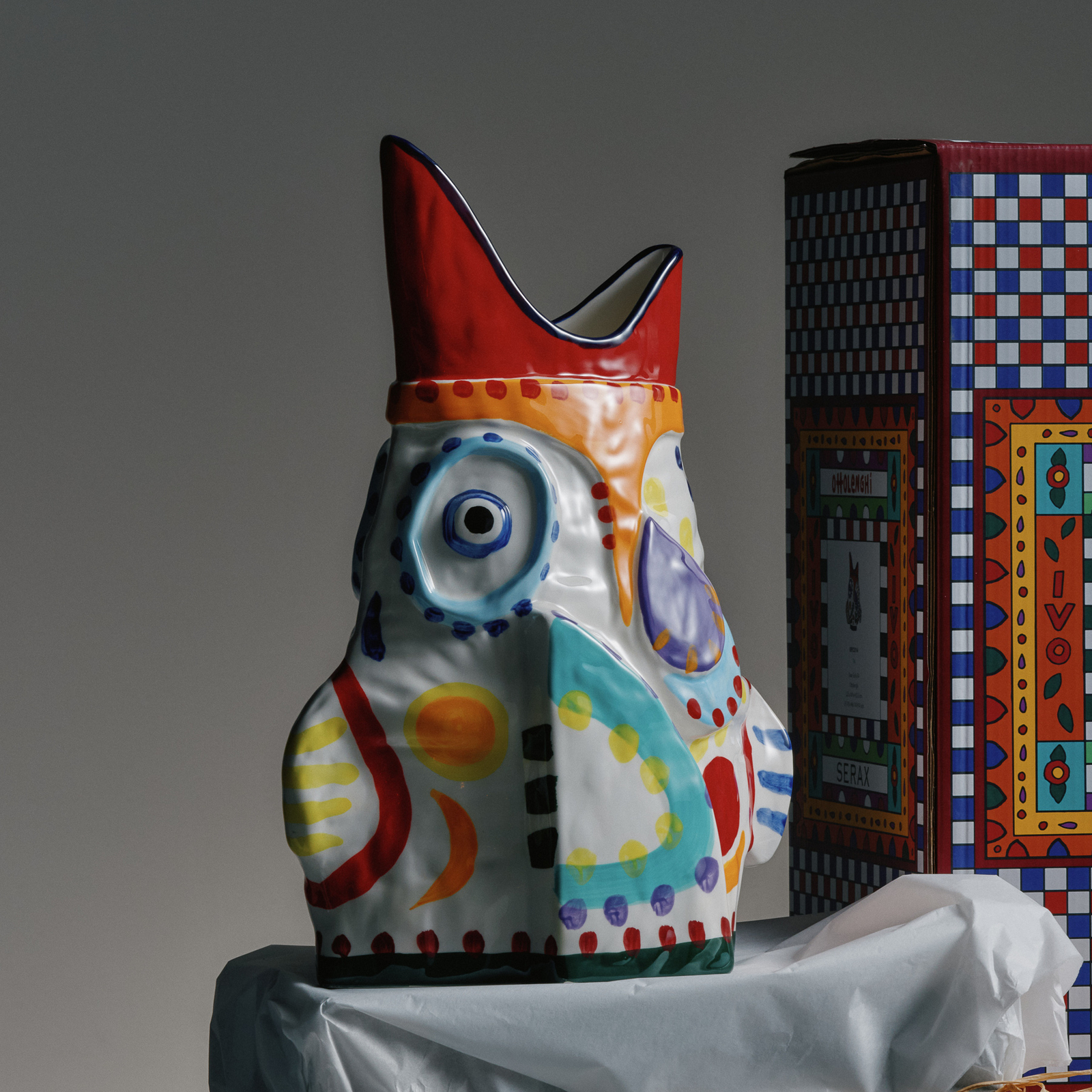 04 MIX SICILY Vase, farverig, stentøj, håndmalet – Serax