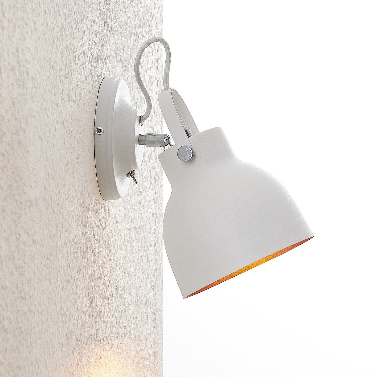 Adirta Lampa Ścienna White - Lindby
