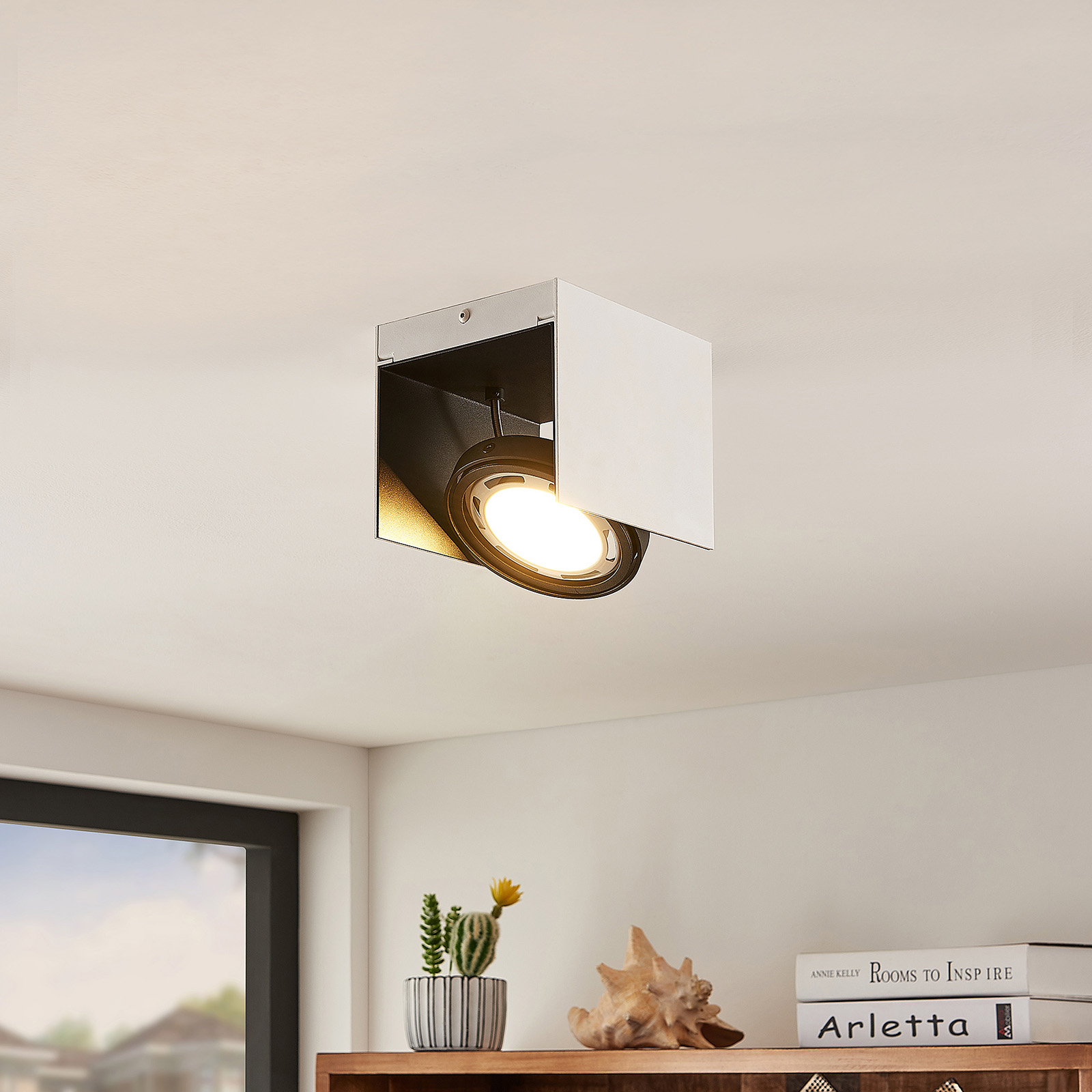 Arcchio Ocula LED ceiling spotlight GU10, one-bulb