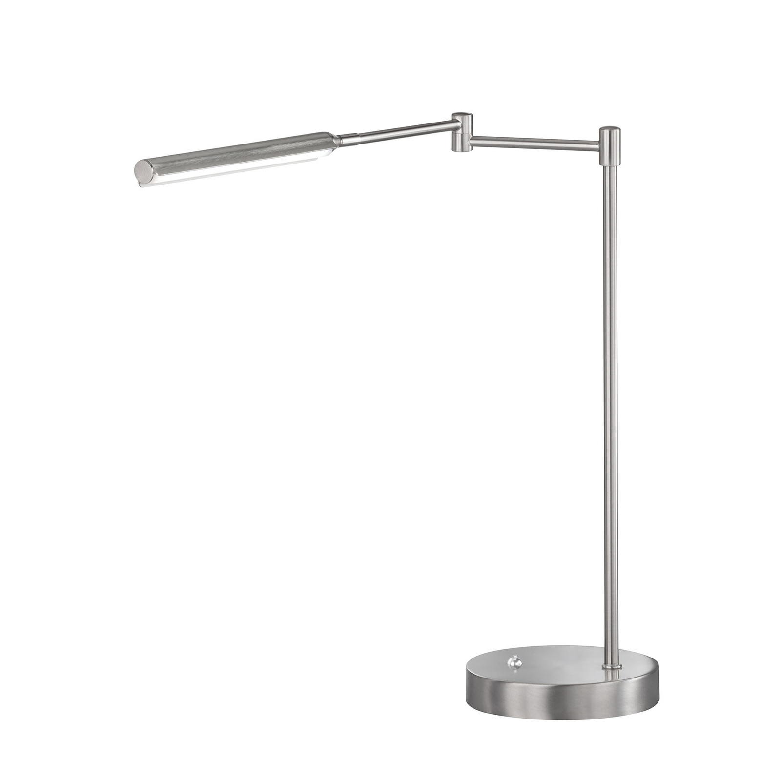 LED table lamp Nami, dimmable, CCT, nickel