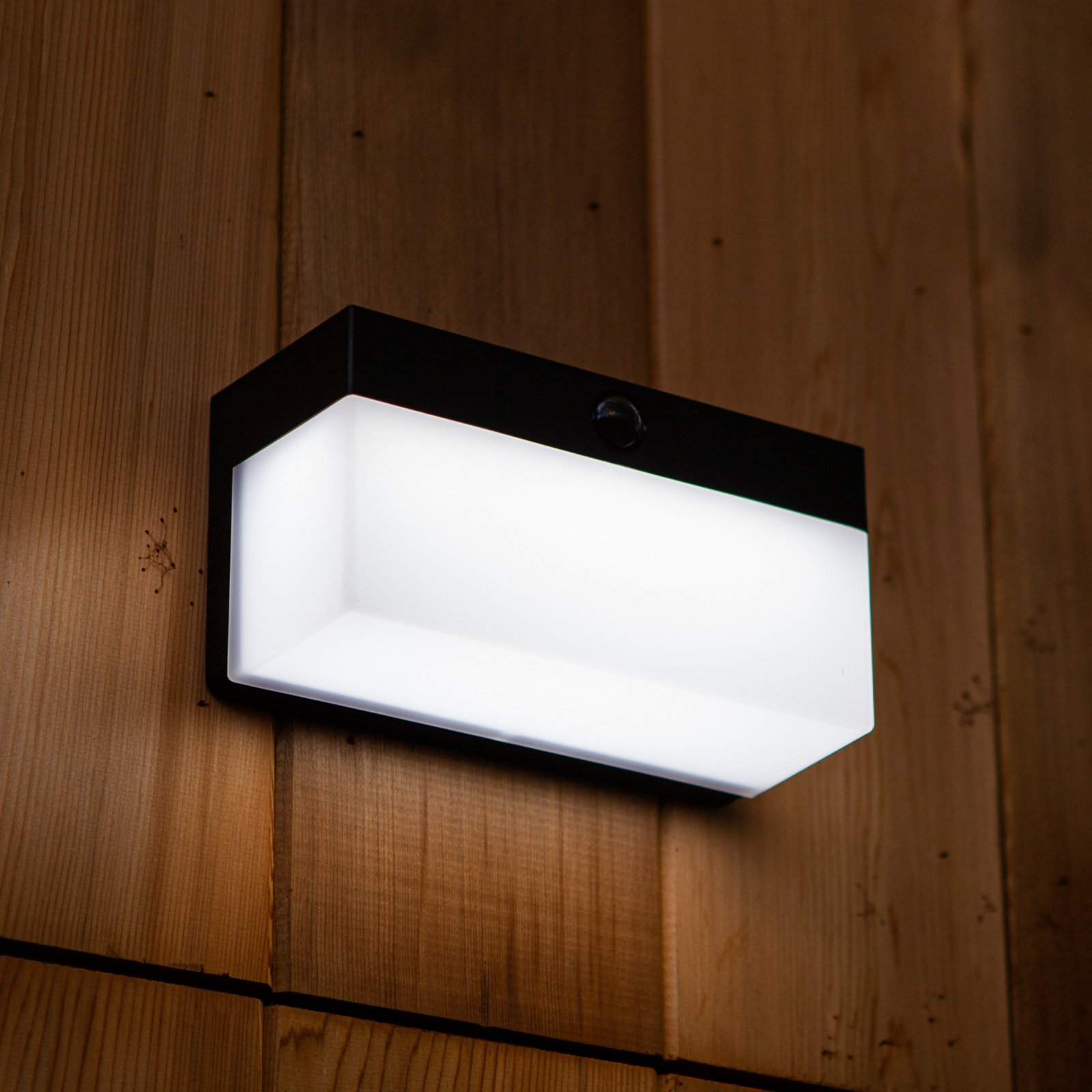 Applique LED solare da esterni Fran, CCT