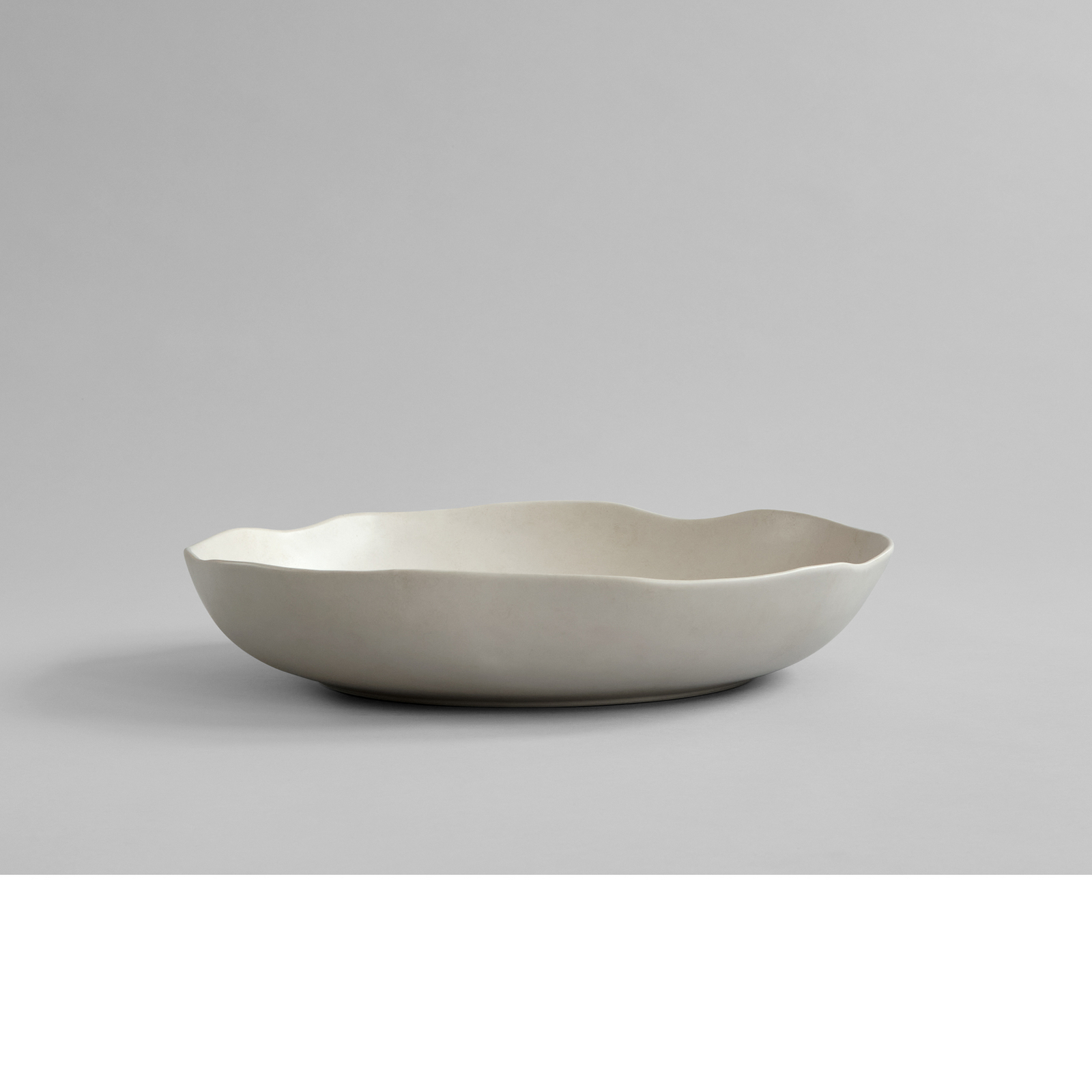 Miska Native, wysokość 10 cm, kamień, biała – 101 Copenhagen