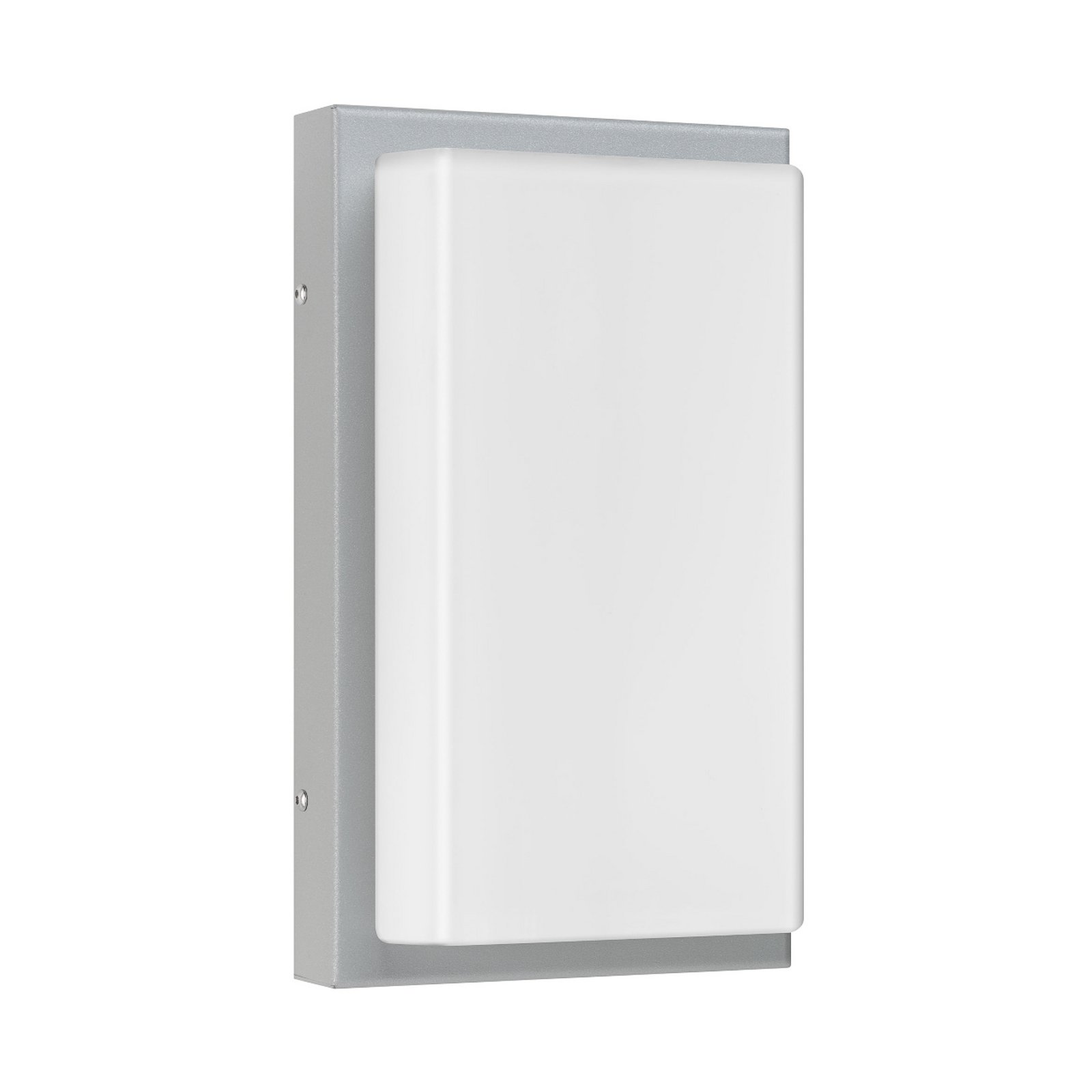 Venkovní nástěnné svítidlo 059, nerezová ocel, opálové sklo, 29 cm, IP44, E27