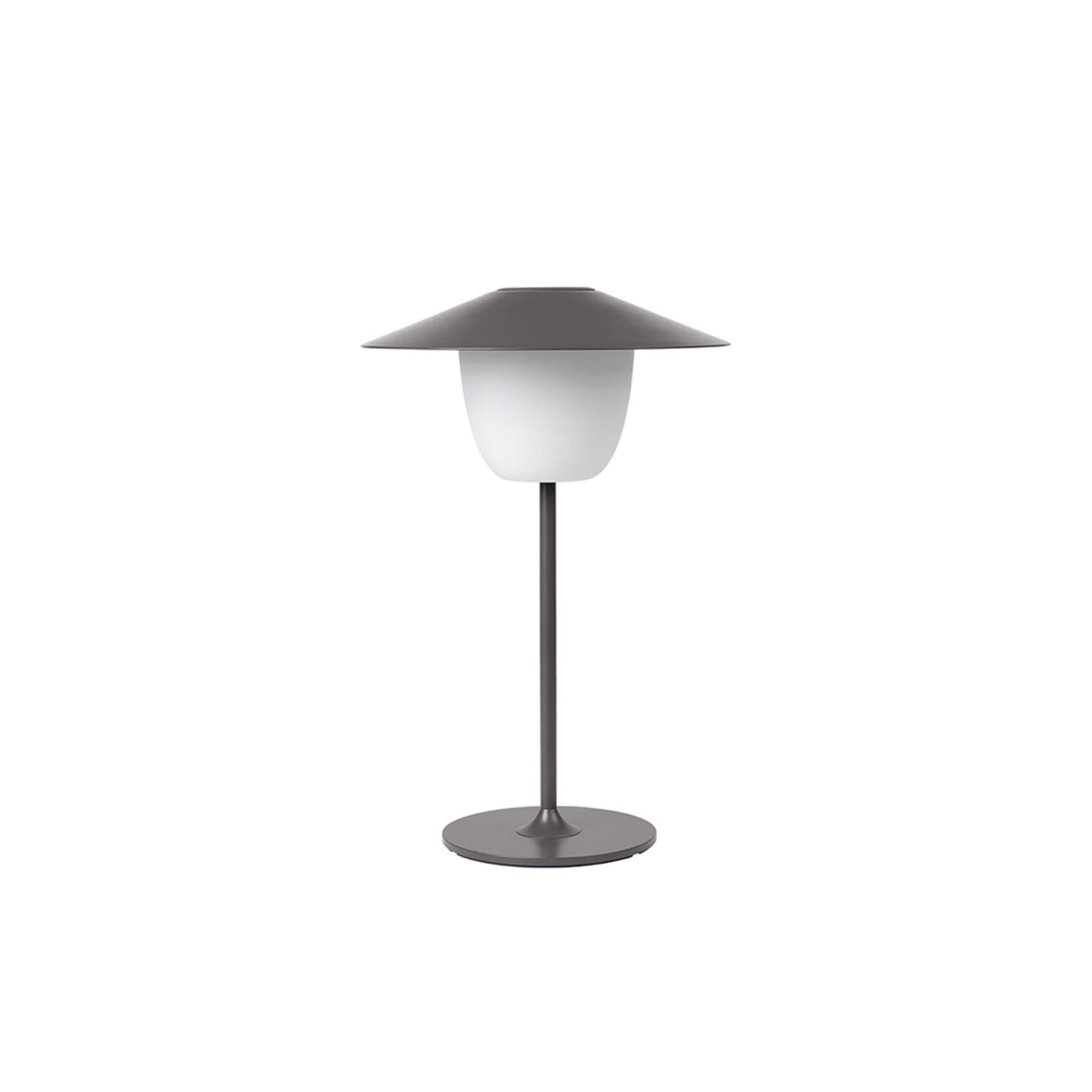 Ani Portable Tischleuchte Warm Gray Blomus - Wohnzimmer - Aluminium