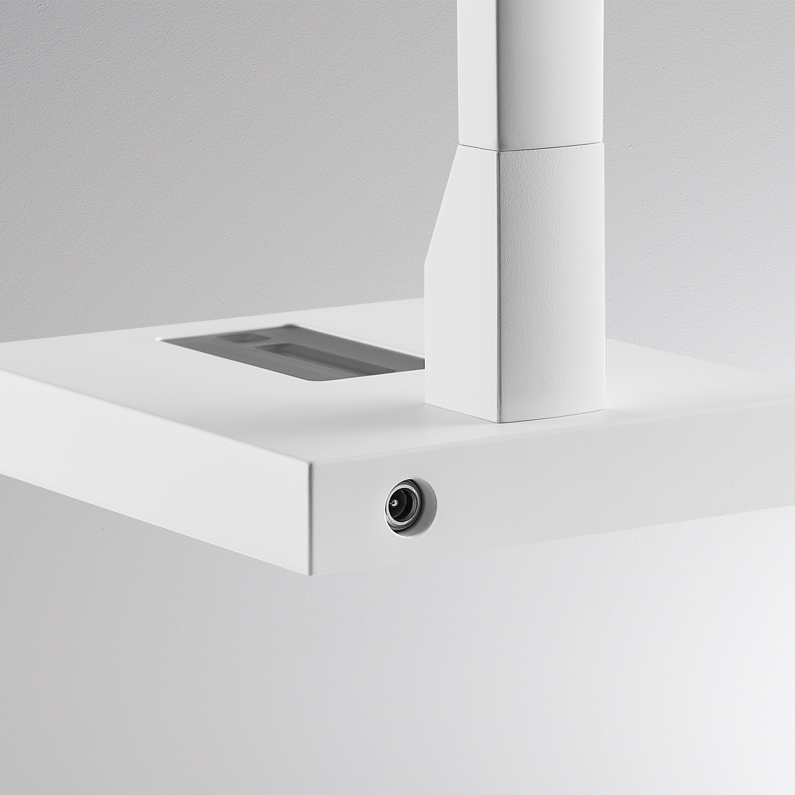 Lámpara de mesa LED FLOYD PRO, blanca, 55 cm, CCT, atenuable
