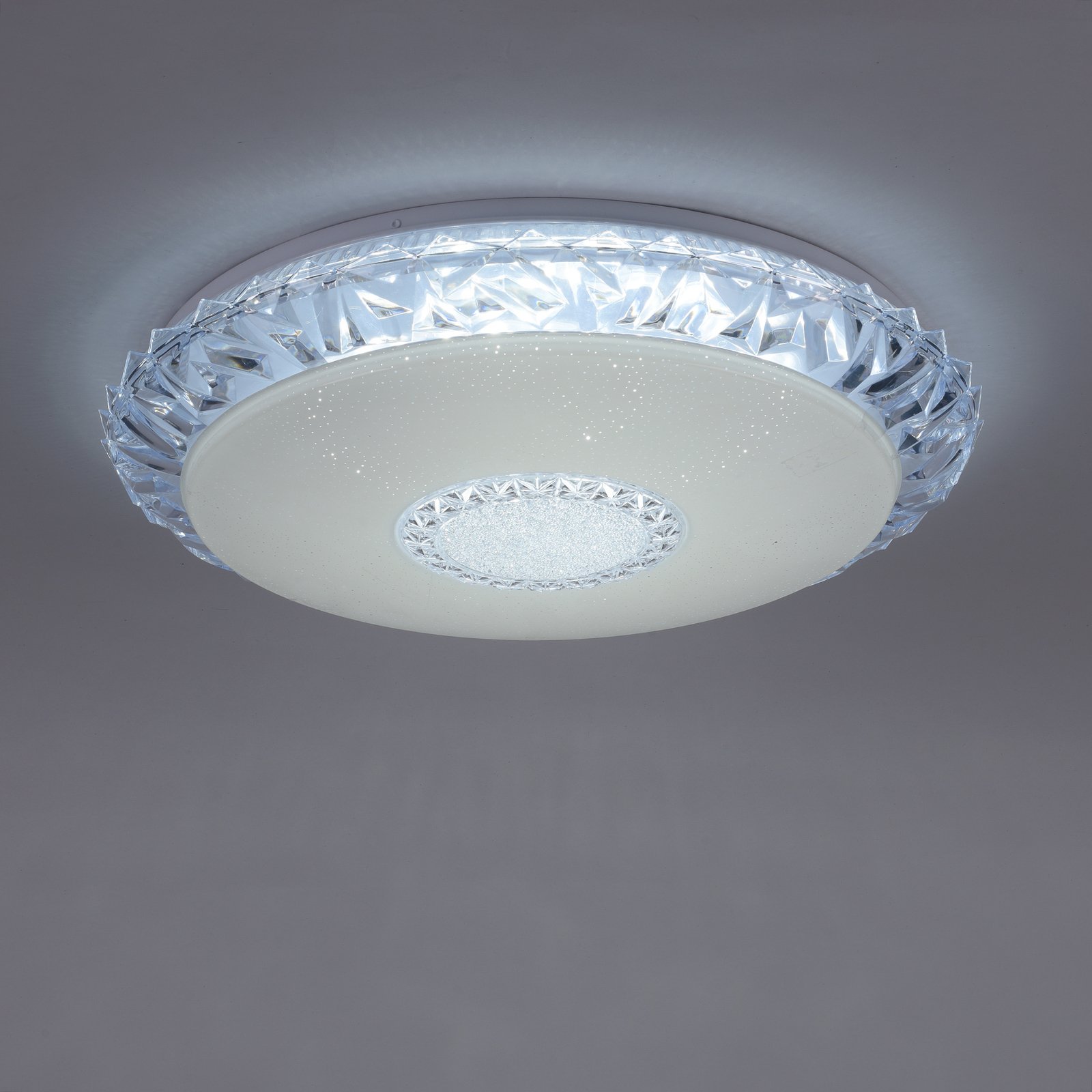 LED stropní svítidlo Lucca, RGB/CCT, Ø 40cm