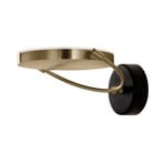 Giotto B LED wall spot, tiltable, gold