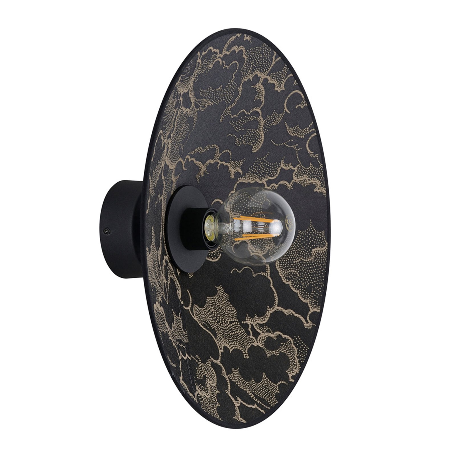 Gatsby Wandleuchte kumo schwarz Ø 40cm - MARKET SET