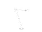 String F1 Lampadar TW Matt White/Black - Rotaliana